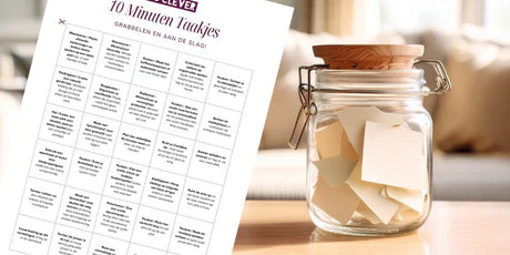 Checklist: 10 Minuten Taakjes