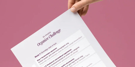 Challenge: 30-dagen Organize Challenge