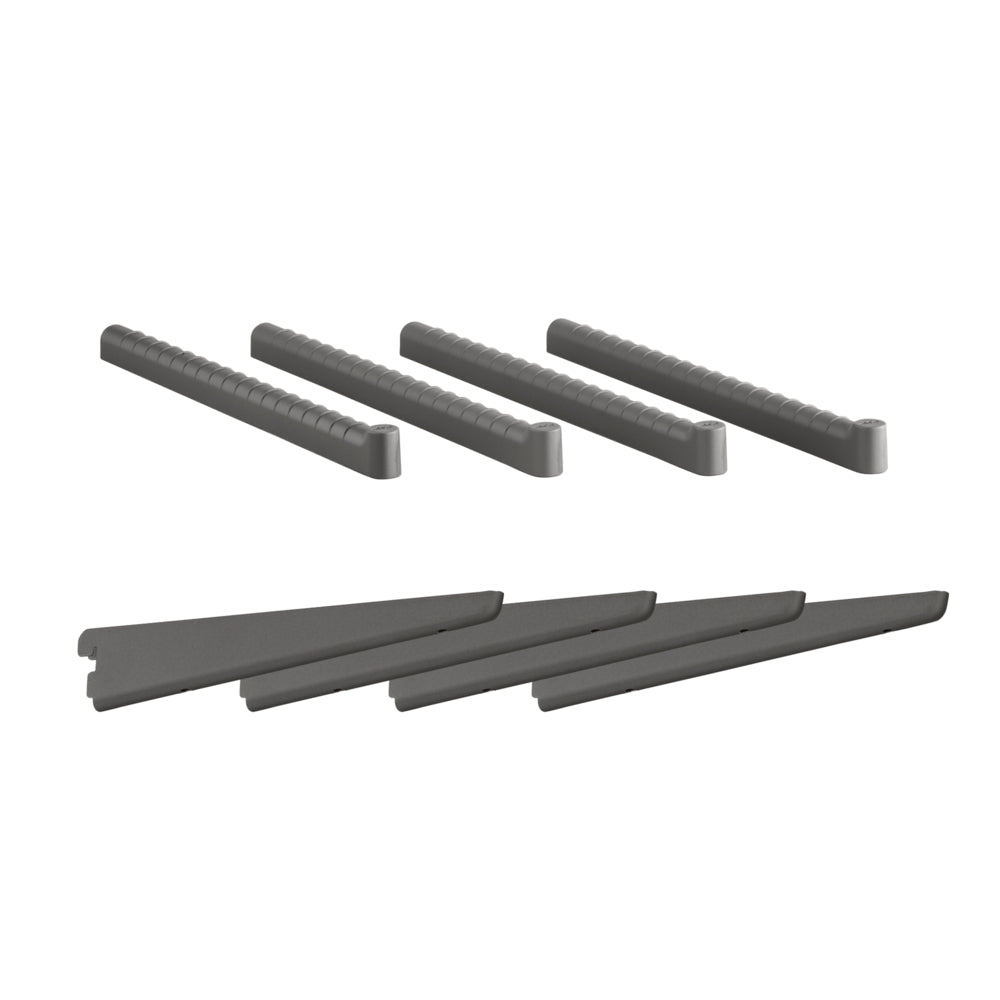 Bandenopslagset van 4 matgrijs - Garage+ by Elfa