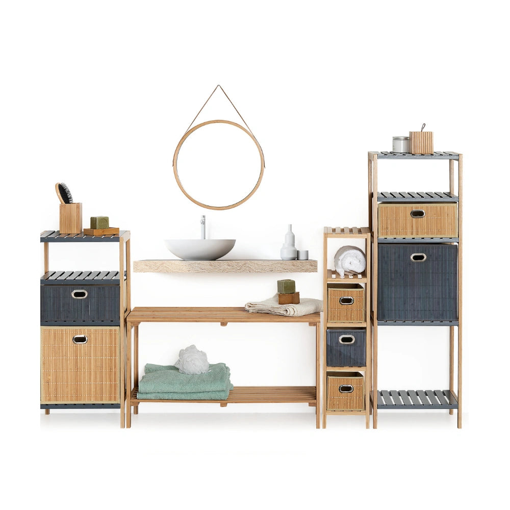 Opbergmand bamboe voorkant medium Five®