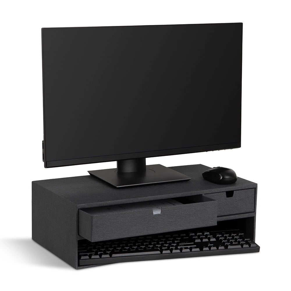 Monitorständer mit Schubladen Bigso Box of Sweden