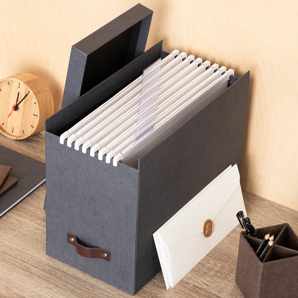 Dokumentenbox A4 inkl. 8 Hängemappen Bigso Box of Sweden