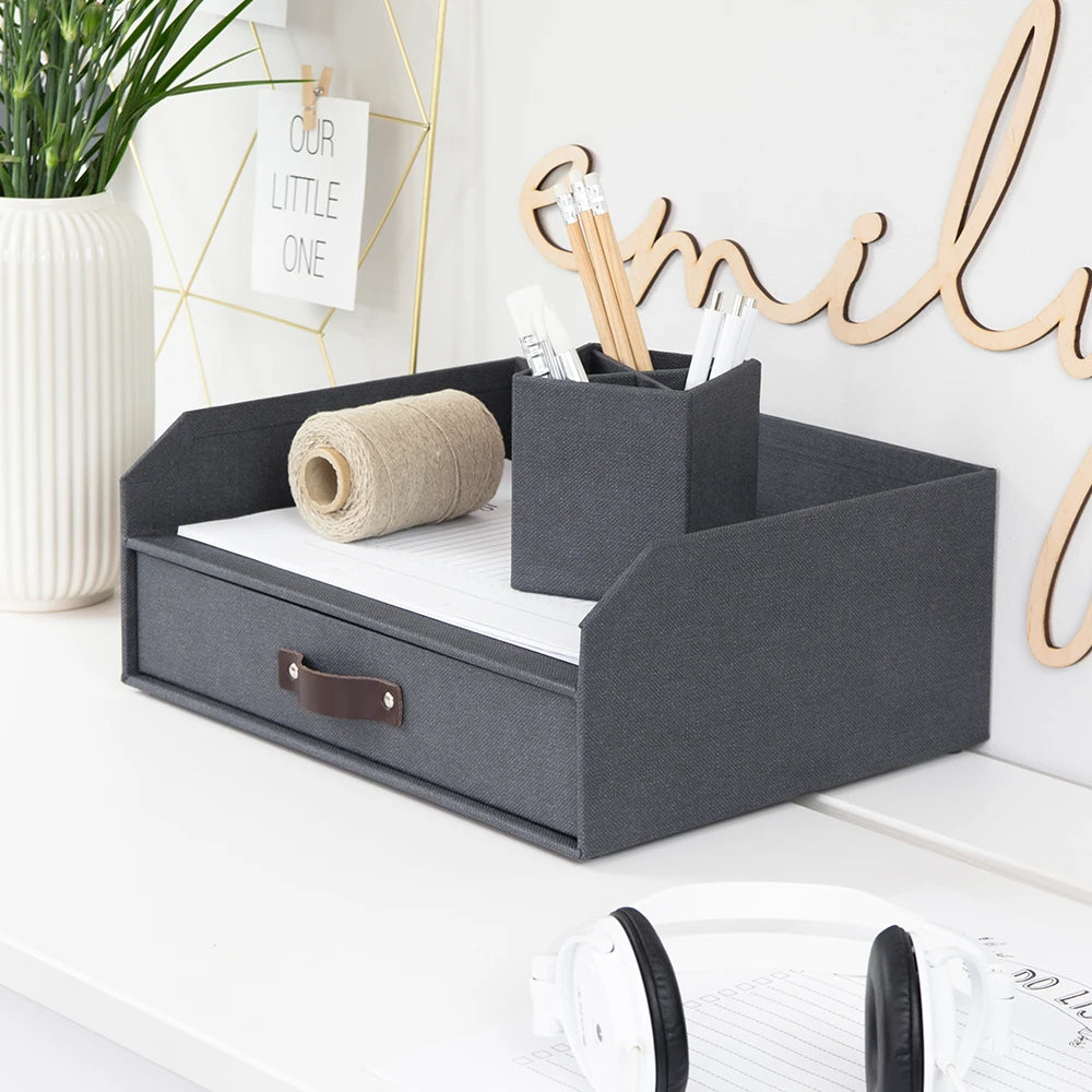 Briefablage mit Schublade Bigso Box of Sweden
