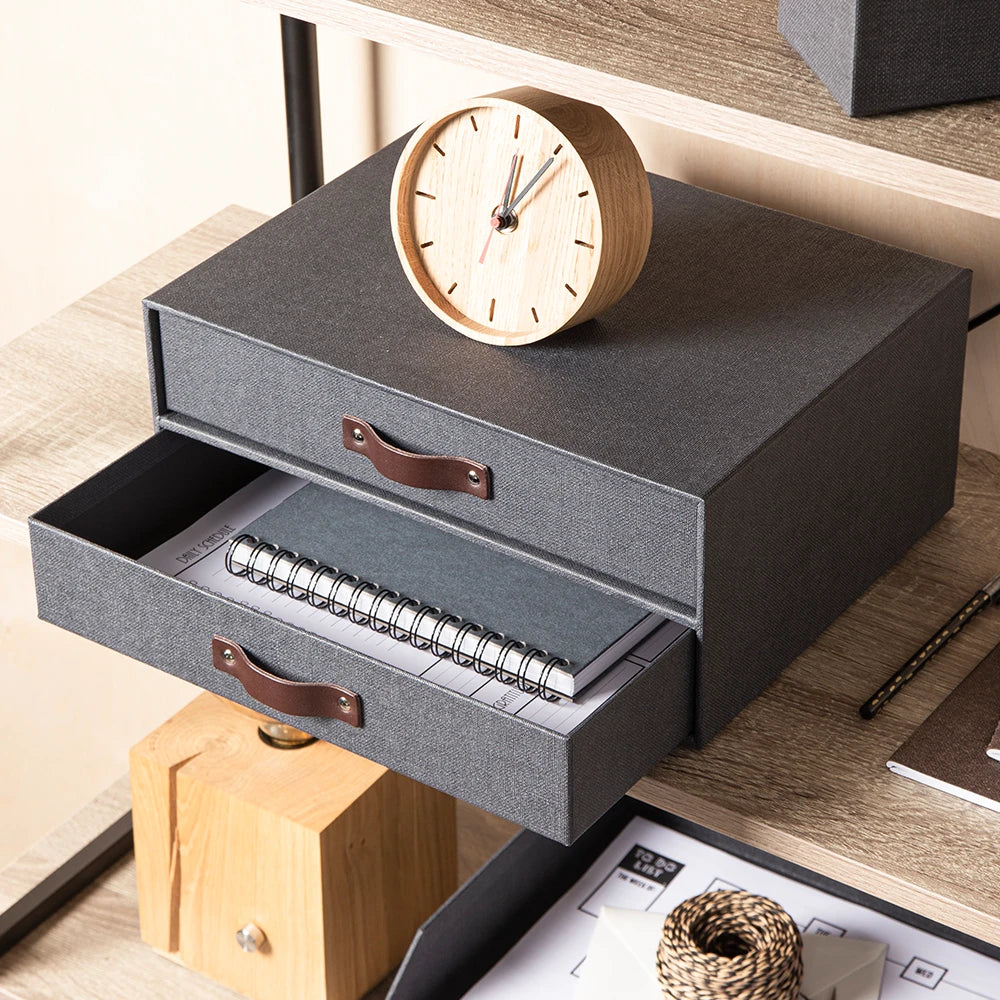 Briefablage mit 2 Schubladen Bigso Box of Sweden