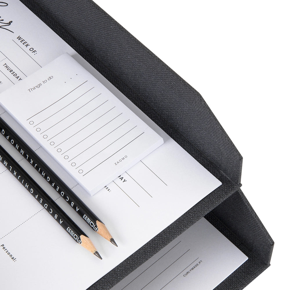 Stapelbare 2-teilige Briefablagen Bigso Box of Sweden