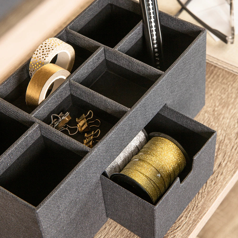 Schreibtisch-Organizer mit Schublade Bigso Box of Sweden