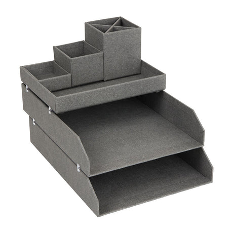 bureau organizer zwart so clever