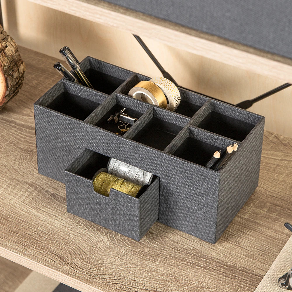 Schreibtisch-Organizer mit Schublade Bigso Box of Sweden