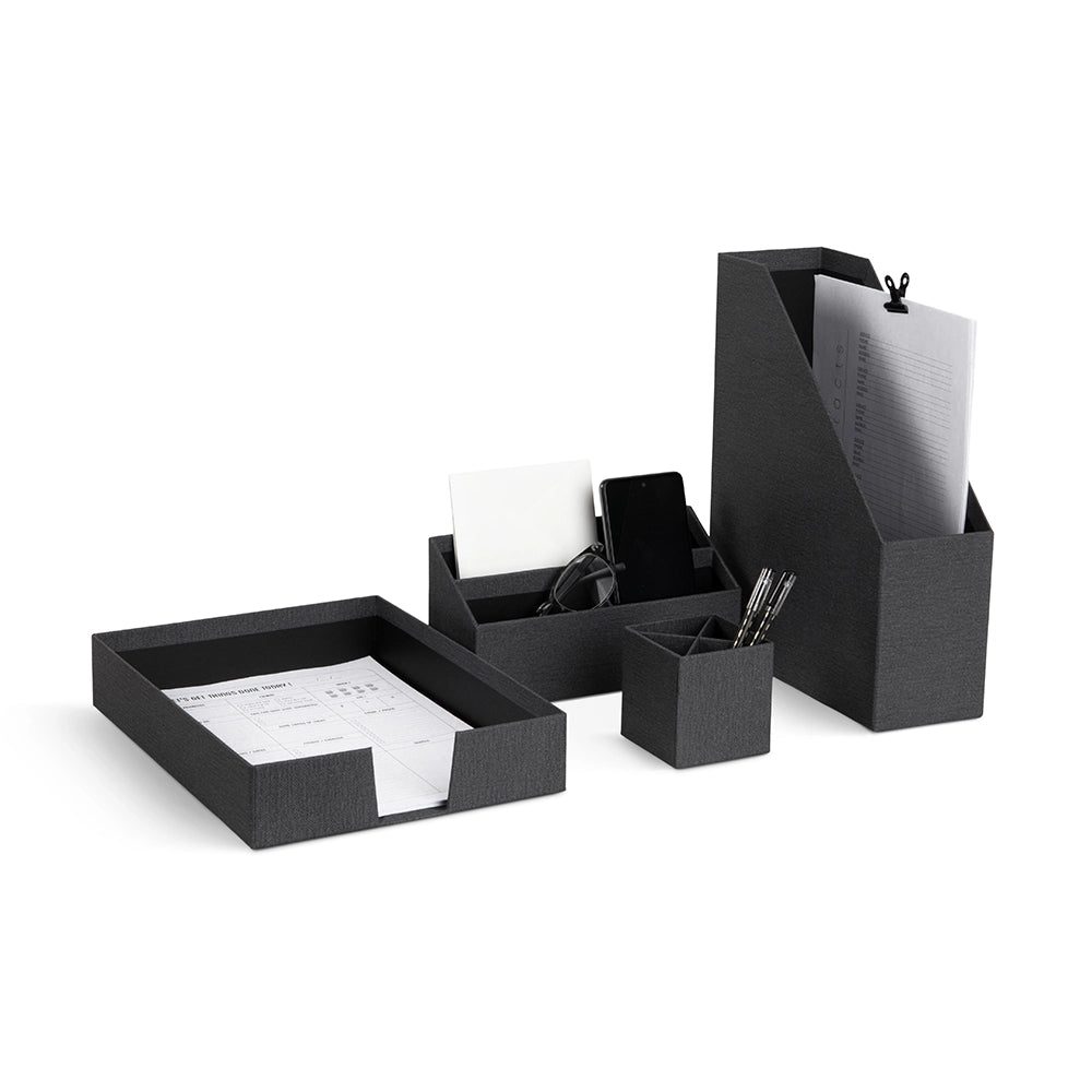 Schreibtisch-Organizer 4-teilig Bigso Box of Sweden