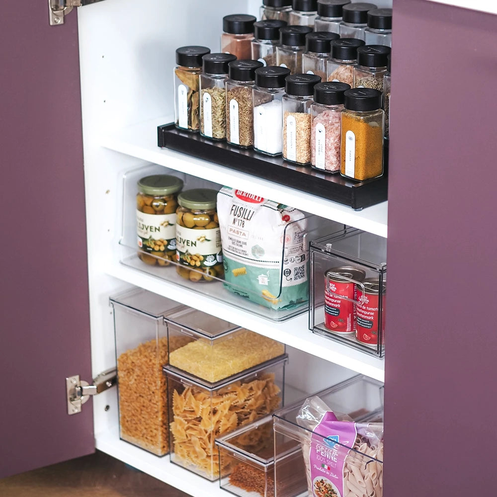 So Clever x Vacane Stapelbare Aufbewahrungsbox mit offener Vorderseite