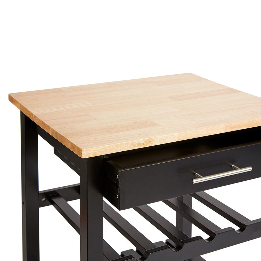 five-houten-keukentrolley