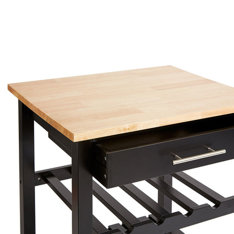 five-houten-keukentrolley