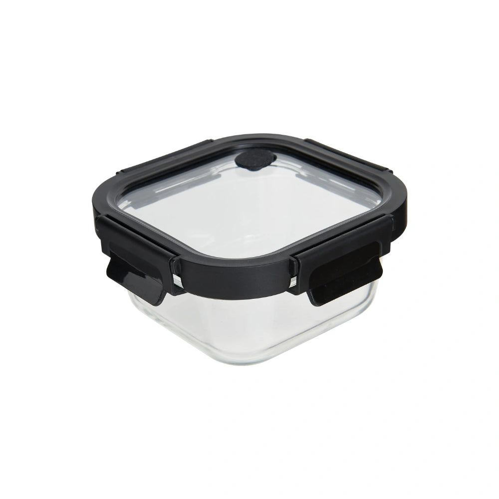 Vierkant vershoudbakje glas 500 ml Five®