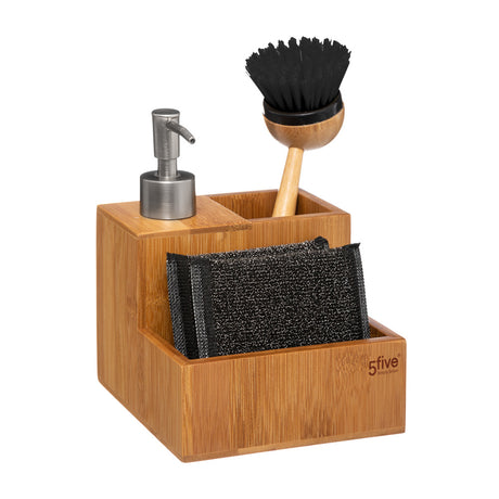 gootsteen organizer bamboe five