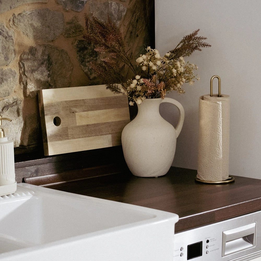 gouden-keukenrolhouder-wenko