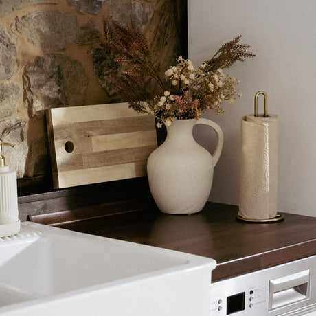 gouden-keukenrolhouder-wenko