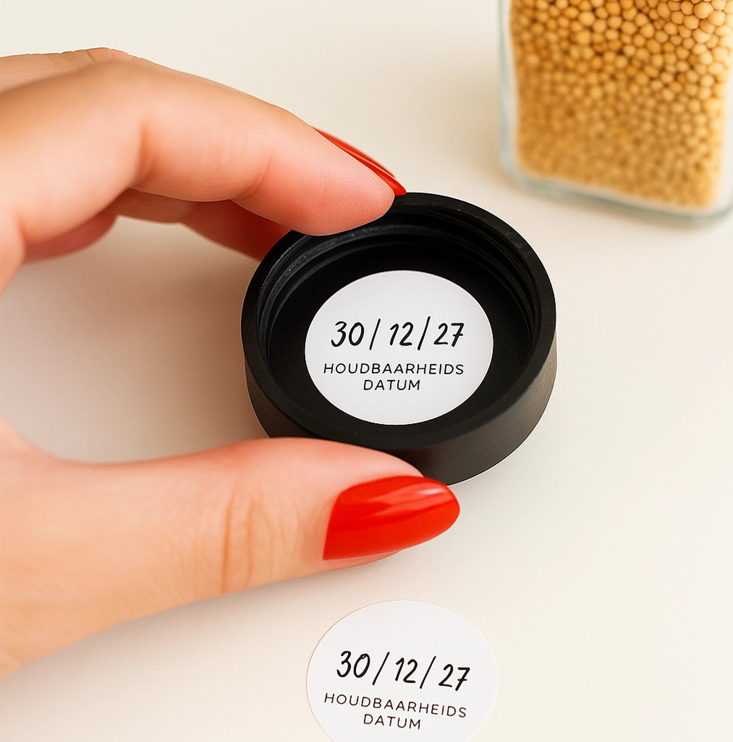 So Clever Gewürzset 24 Gewürzgläser 120 ml mit Ø35mm Etiketten