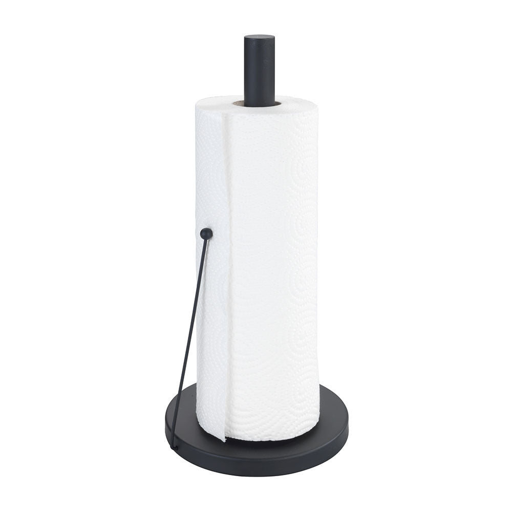 keukenrolhouder-zwart-wenko