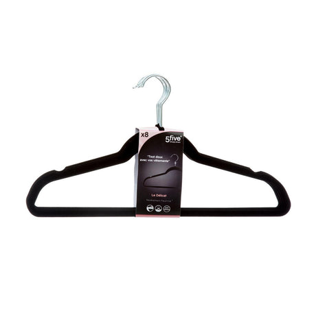 kledinghangers velvet zwart