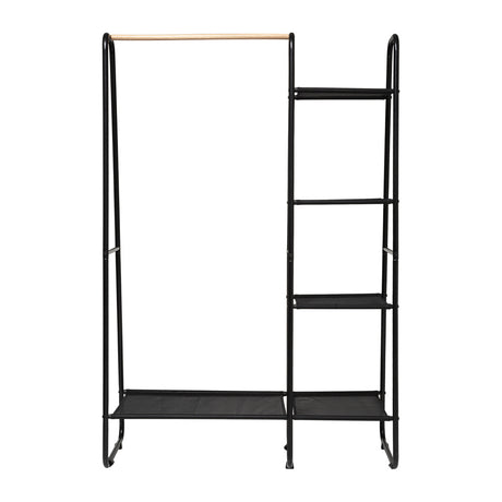 kledingrek zwart five