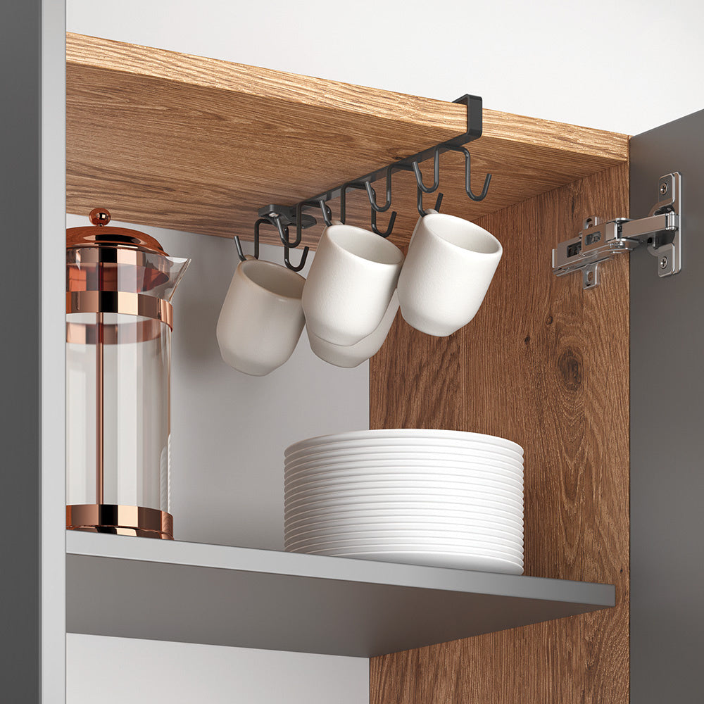 kopjesrek-zwart-metaltex