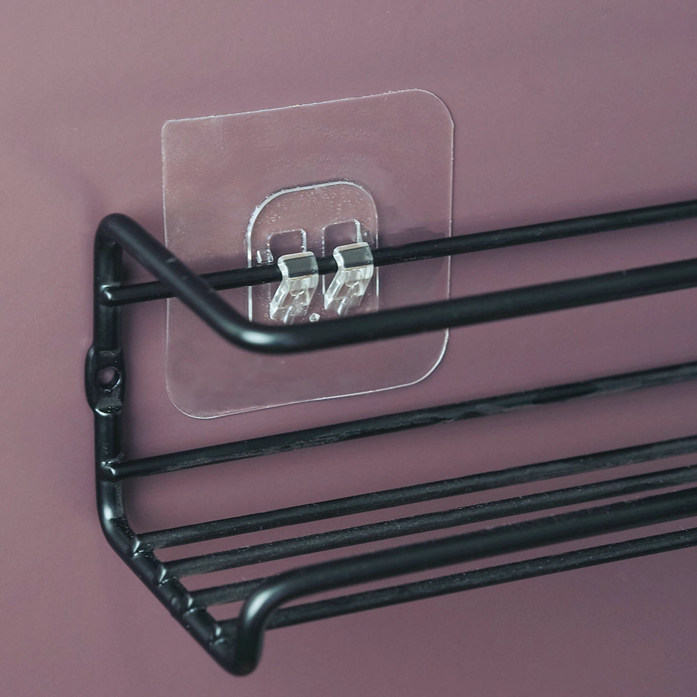 So Clever 4-teiliges Gewürzregal aus Metall für die Wand