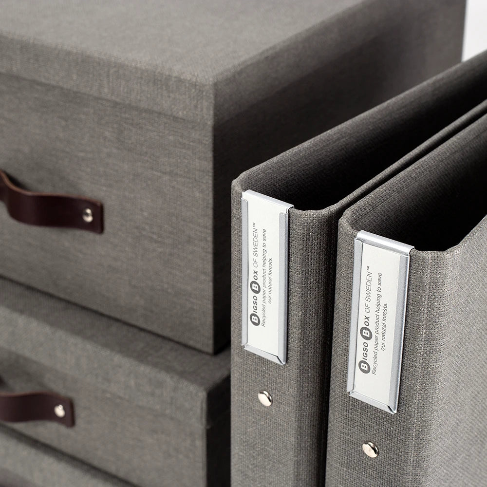 Etikettenhalter zum Anklipsen 4 Stück Bigso Box of Sweden