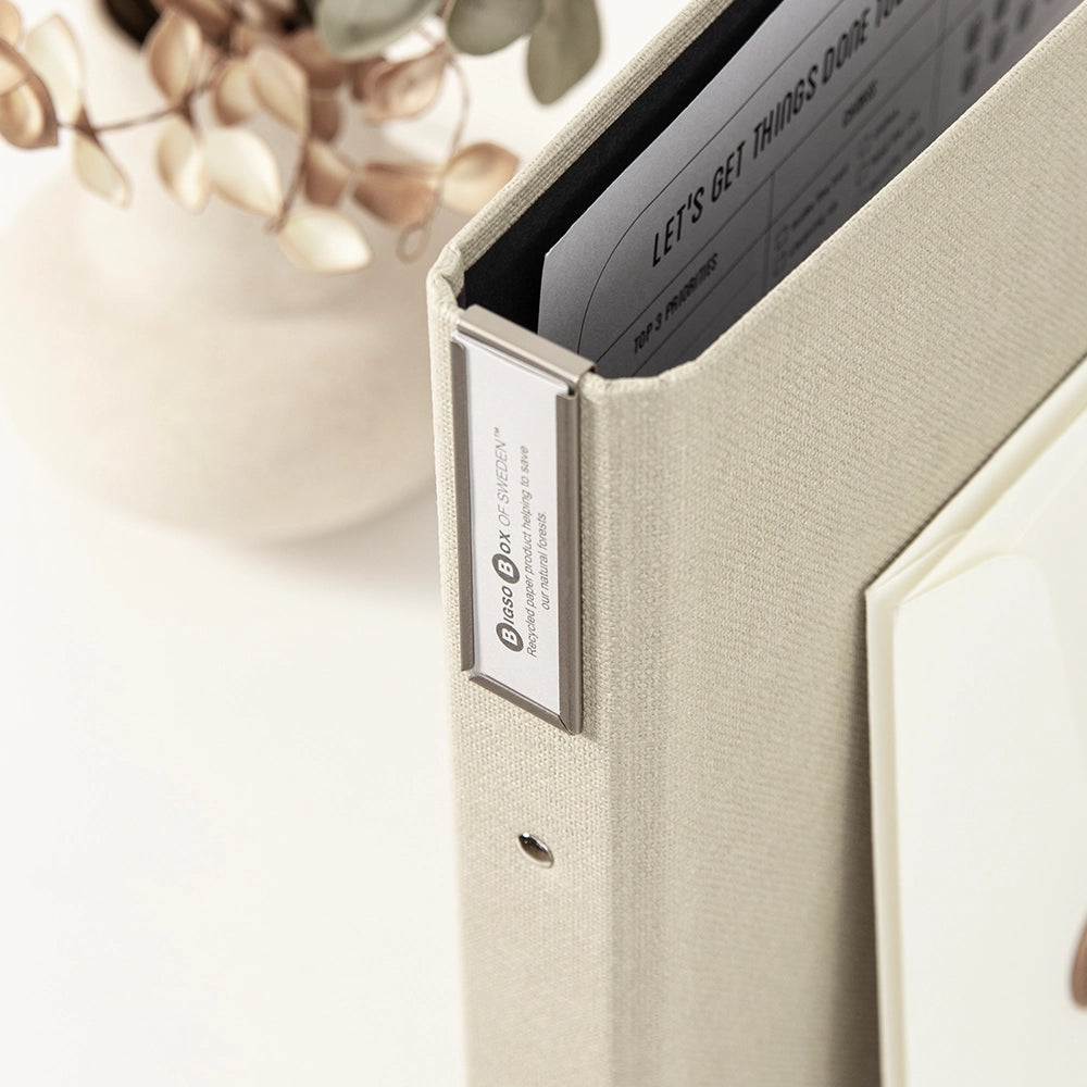 Etikettenhalter zum Anklipsen 4 Stück Bigso Box of Sweden