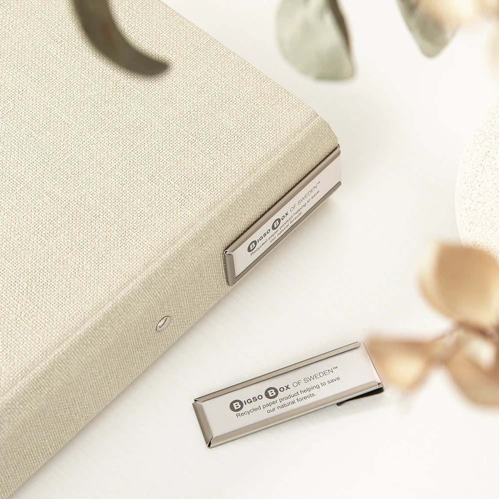 Etikettenhalter zum Anklipsen 4 Stück Bigso Box of Sweden