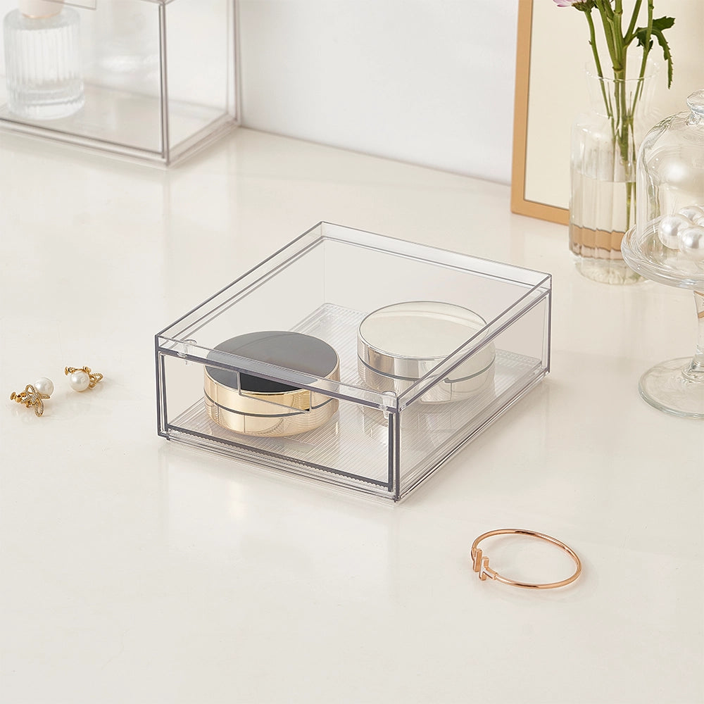 So Clever x Vacane Stapelbare Aufbewahrungsschublade 15.2 cm niedriges Modell