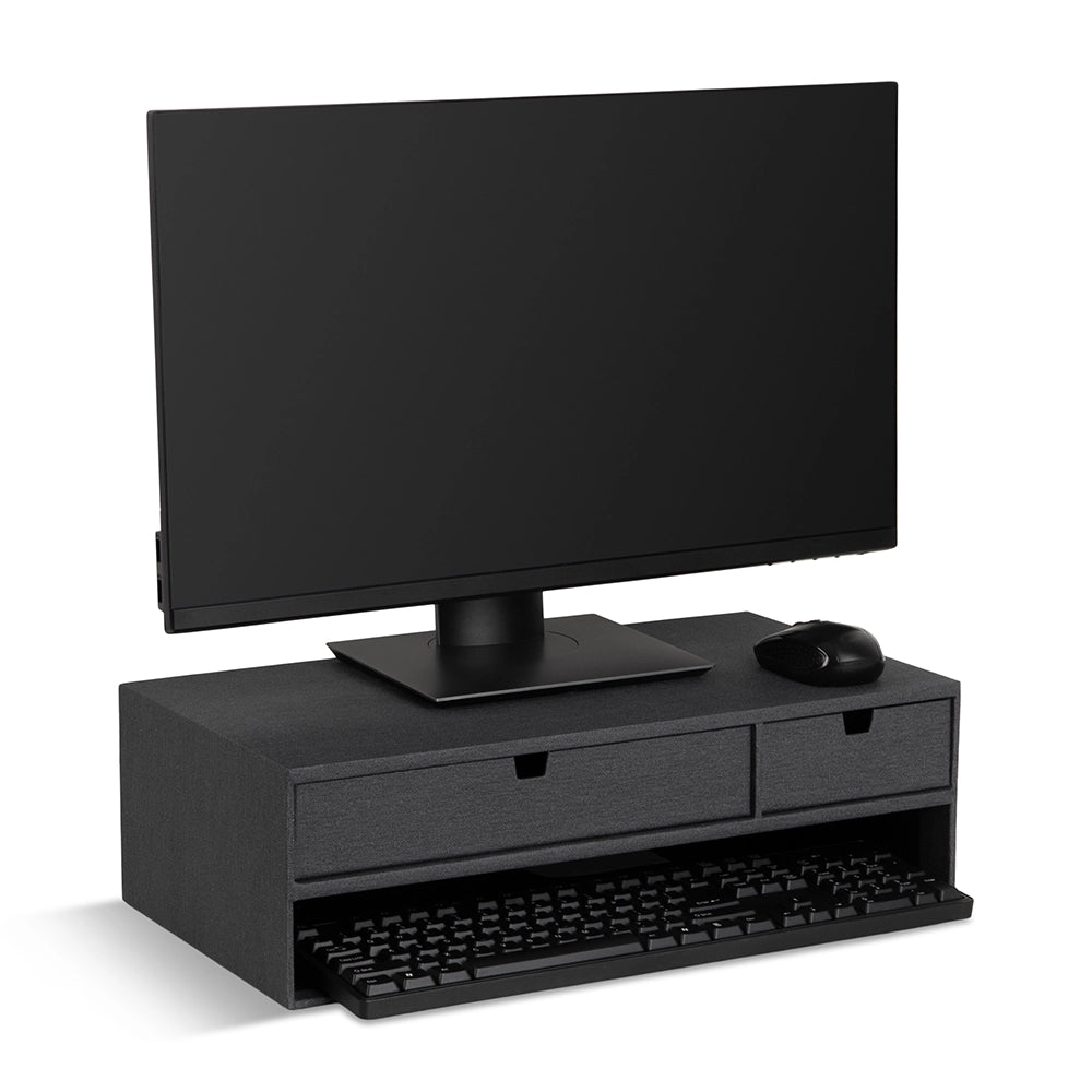 Monitorständer mit Schubladen Bigso Box of Sweden