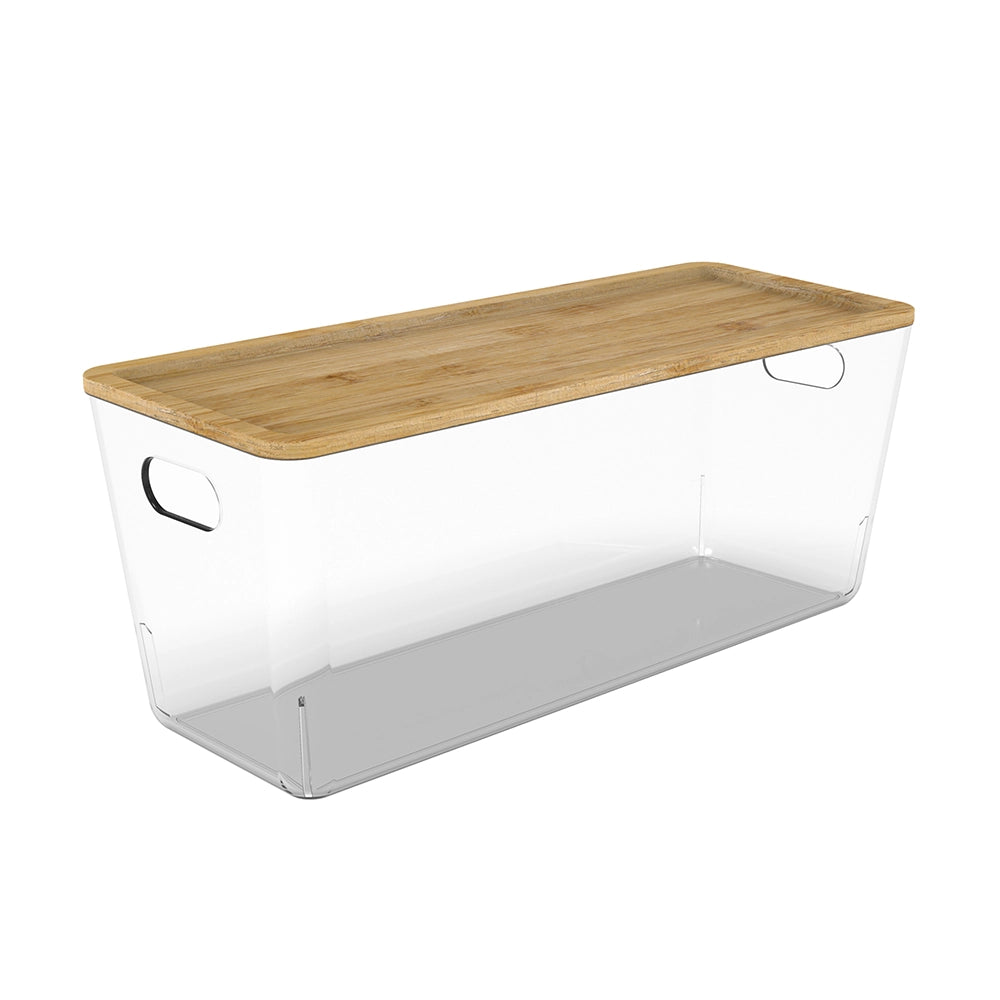 opbergbakjes-transparant-bamboe-deksel