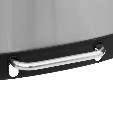 pedaalemmer-50liter-zilver