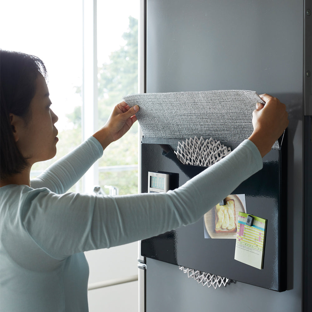 placemats opbergen zwart yamazaki