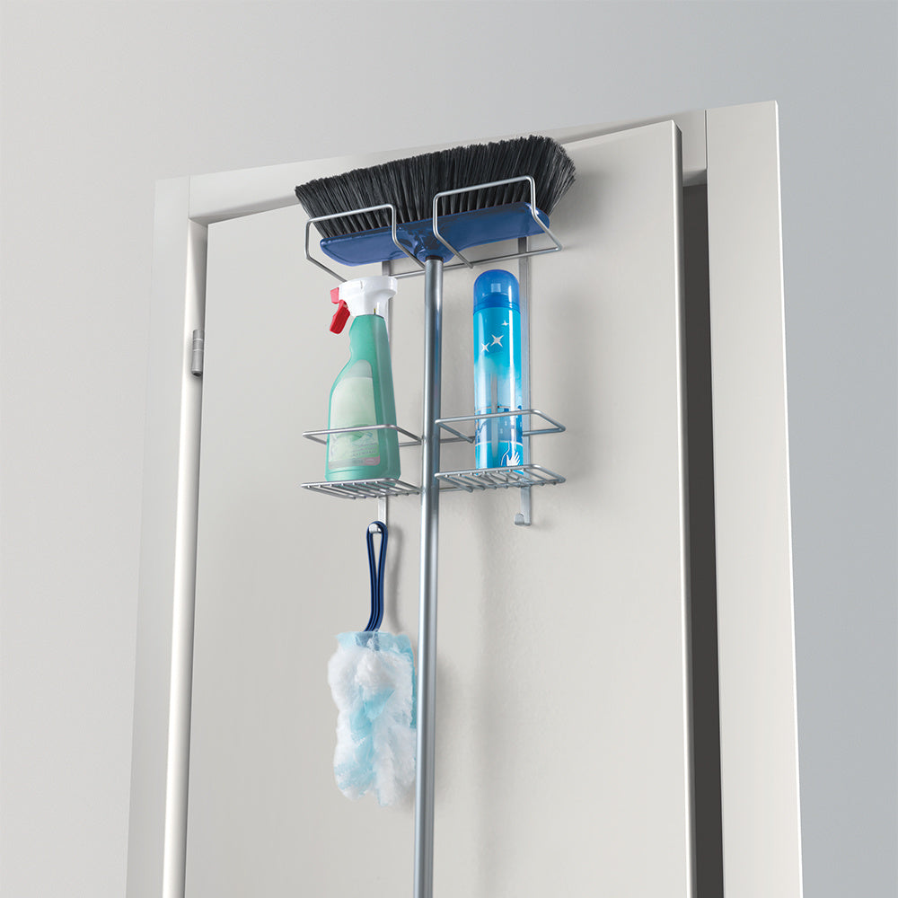 schoonmaakspullen opbergen metaltex