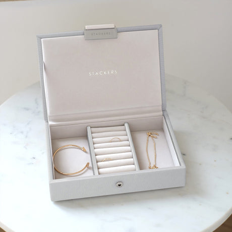 sieradendoosje grijs stackers