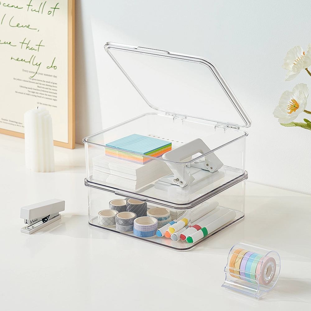 So Clever x Vacane Stapelbarer Behälter mit Deckel