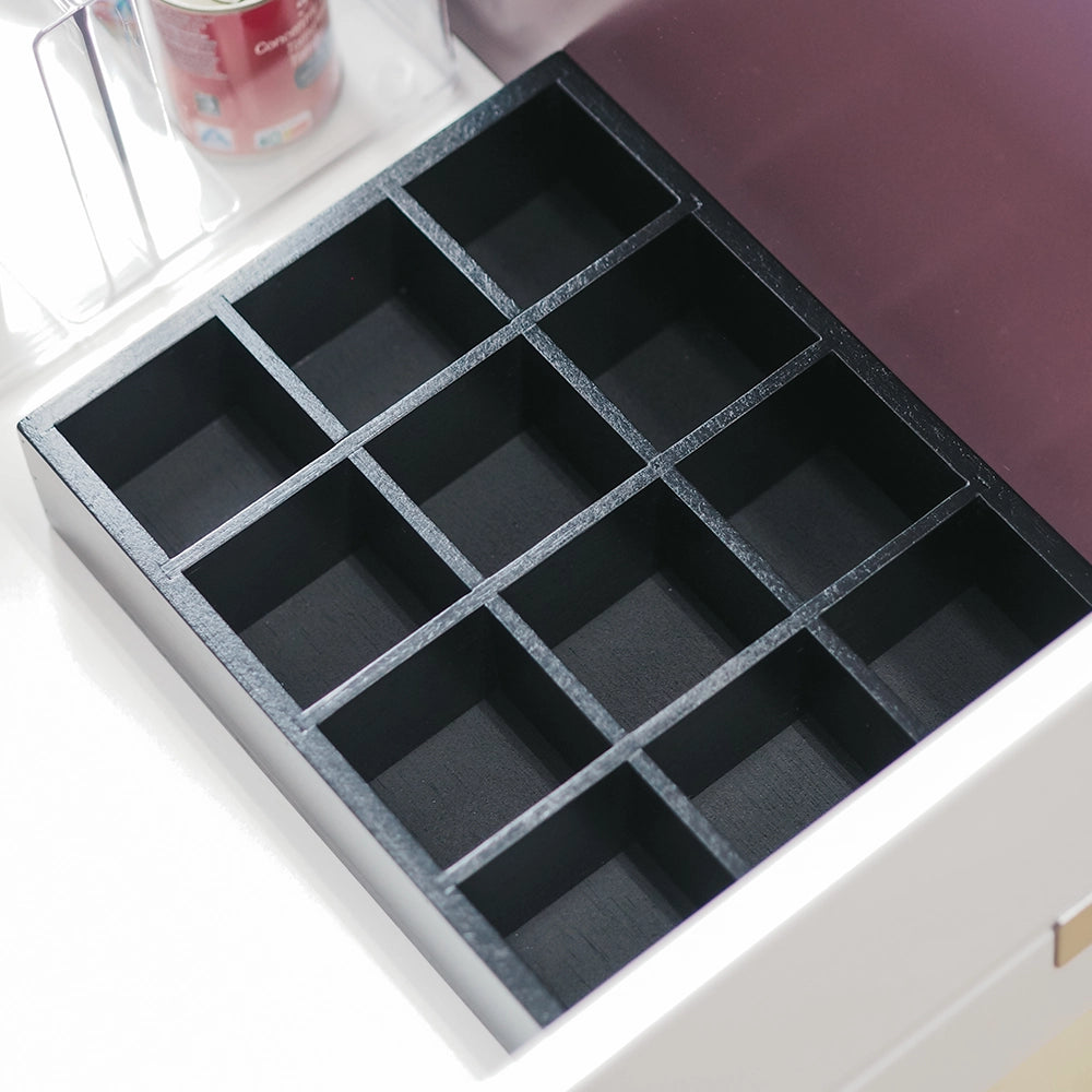 So Clever Bambus-Gewürz-Organizer für Schubladen