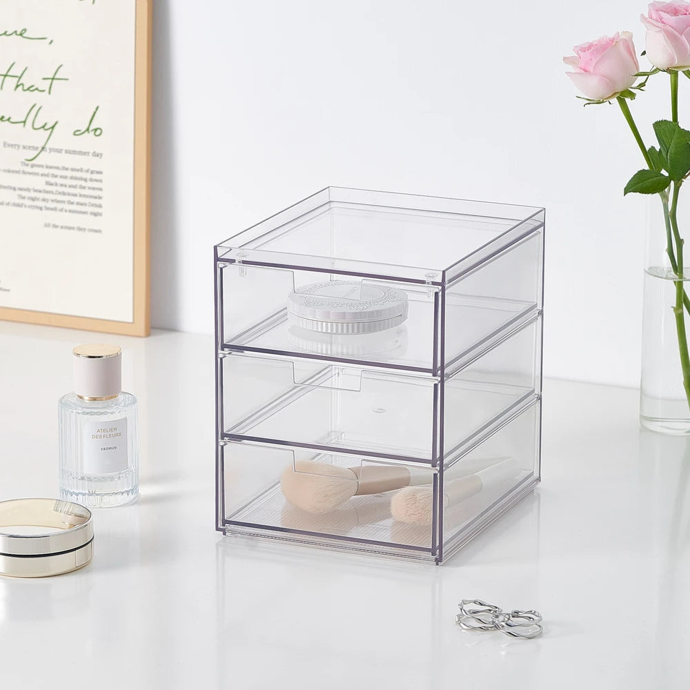 So Clever x Vacane Aufbewahrungsbox mit 3 Schubladen 15.2 cm