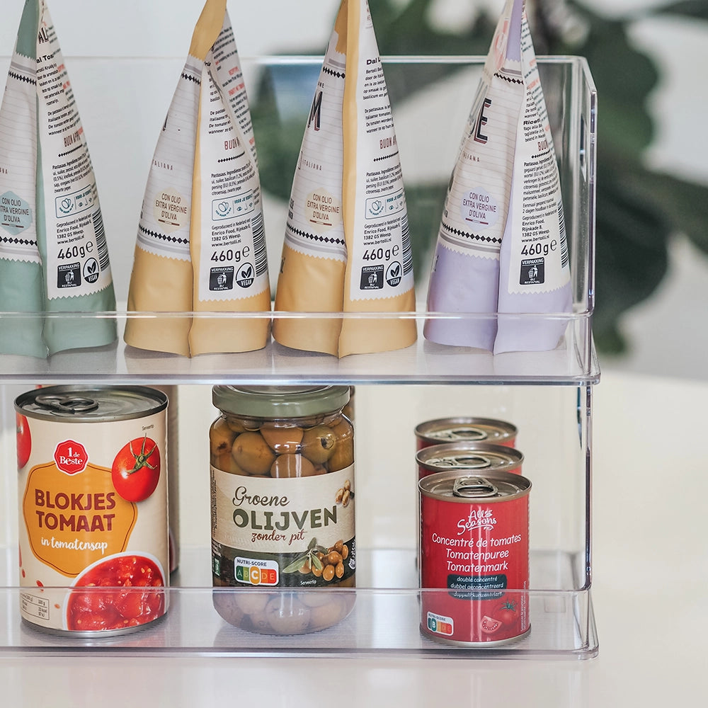 So Clever x Vacane Stapelbare Aufbewahrungsbox mit offener Vorderseite