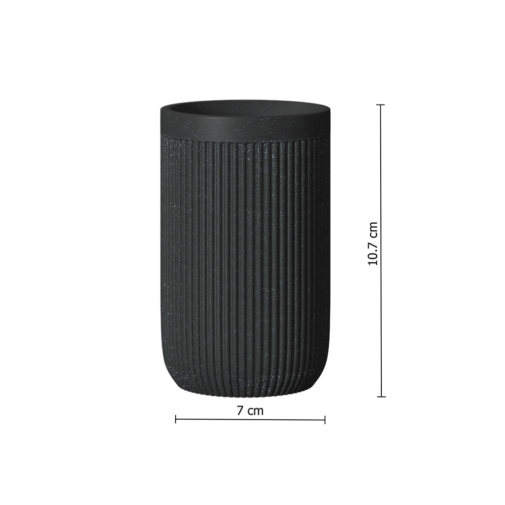 tandenborstelbeker-zwart