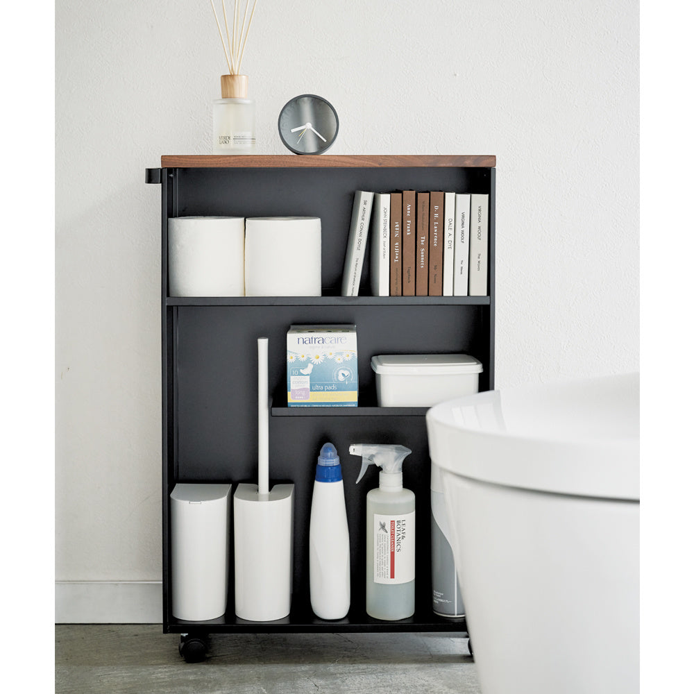 toiletspullen opbergen yamazaki