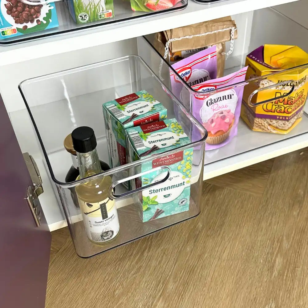 So Clever Transparente Aufbewahrungsbox Medium Classic Clear