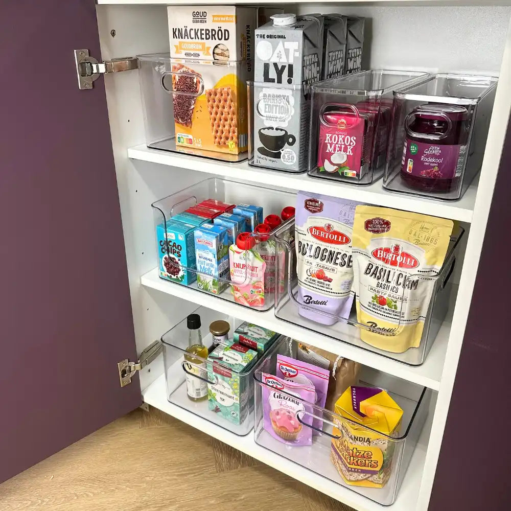 So Clever Transparente Aufbewahrungsbox Medium Classic Clear