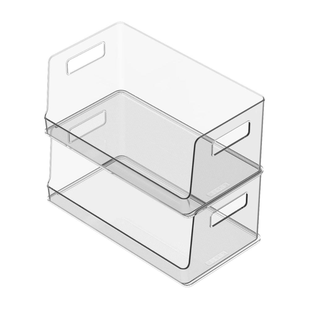 So Clever x Vacane Stapelbare Aufbewahrungsbox mit offener Vorderseite