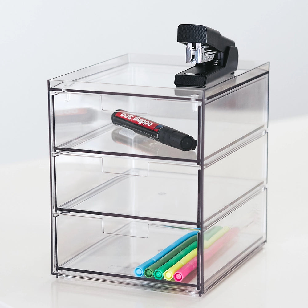 So Clever x Vacane Aufbewahrungsbox mit 3 Schubladen 15.2 cm