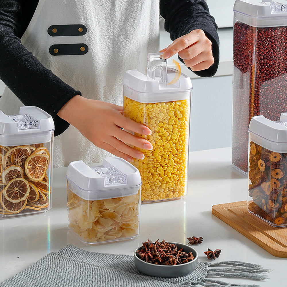 transparante voorraadbussen