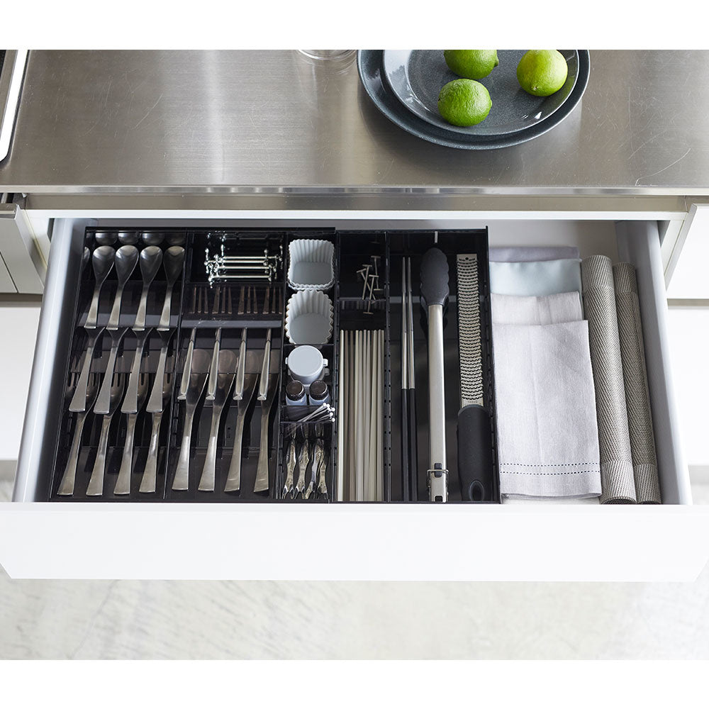 uitschuifbare-bestekbak-zwart-yamazaki
