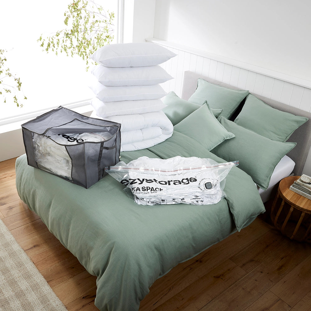 vacuum-opbergbox-beddengoed