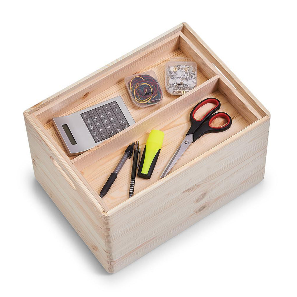 verdeelbak houten krat